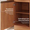 Ver imagem 6 de Paneleiro Planejado 2 Portas 50cm Aroeira CabeCasa MadeiraOriginals Marrom/Cinza Sereno/Cedro