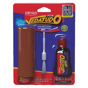 Manta Fita Asfaltica Auto Adesiva Dryko 10cm X 1m Terracota Primer