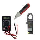 Ver imagem 1 de Kit Alicate Wattímetro Multifunções Diodo Continuidade Multímetro Tensão Corrente Hfe Detector Tensã