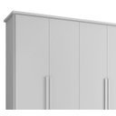 Ver imagem 3 de Guarda-roupa Casal Branco 6 Portas 4 Gavetas Canadá - Rv Móveis