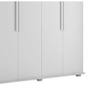 Ver imagem 4 de Guarda-roupa Casal Branco 6 Portas 4 Gavetas Canadá - Rv Móveis