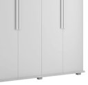 Ver imagem 4 de Guarda-roupa Casal Branco 6 Portas 4 Gavetas Canadá - Rv Móveis