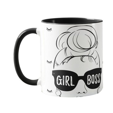 Caneca Personalizada Feminina para Empreendedora Girl Boss