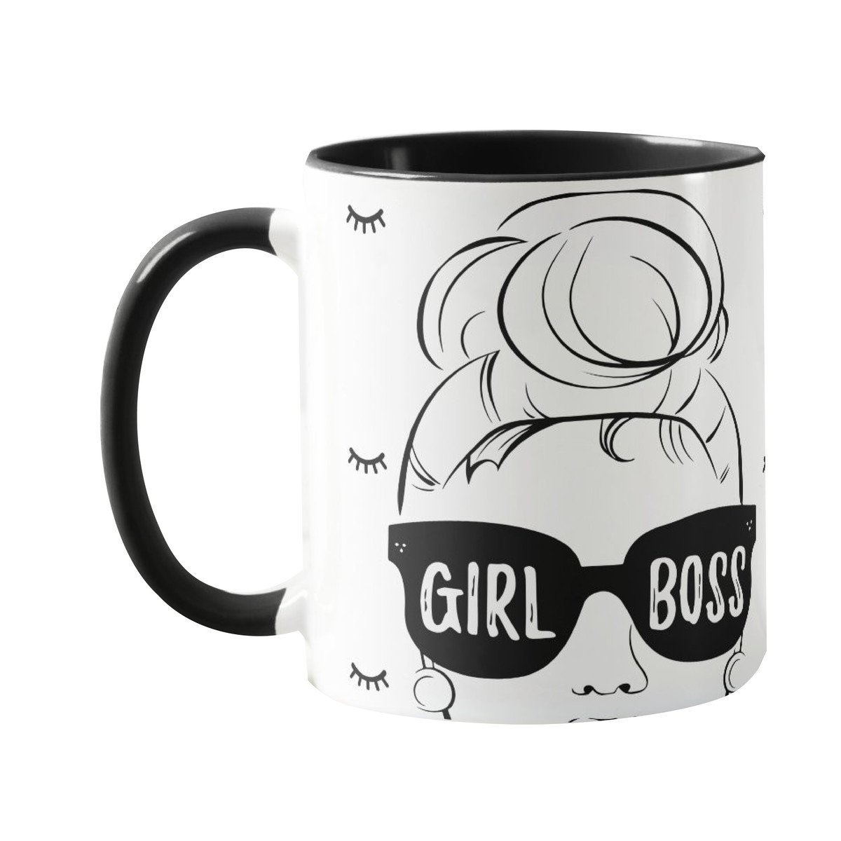 Caneca Personalizada Feminina Para Empreendedora Girl Boss - 1