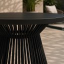 Ver imagem 3 de Mesa Suíça Tampo Ripado Alumínio Preto