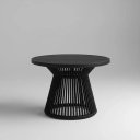 Ver imagem 4 de Mesa Suíça Tampo Ripado Alumínio Preto