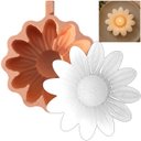 Ver imagem 7 de Forma para Flor Margarida em Silicone para Vela, Sabonete, Resina e Gesso