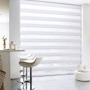 Ver imagem 4 de Cortina Persiana Double Vision Largura 1,60 X 1,40 Altura Sofisticada para Ambientes Internos