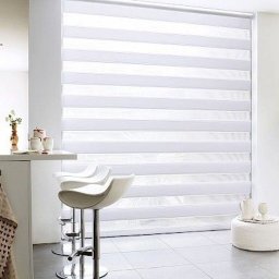 Cortina Persiana Double Vision Largura 1,60 X 1,40 Altura Sofisticada para Ambientes Internos - 4