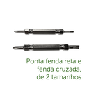 Ver imagem 5 de Kit 2x Caneta Ferramenta Intelbras Chave Fenda Philips Estrela Cruzada Reta