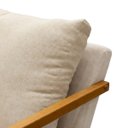 Ver imagem 6 de Conjunto 2 Poltronas Decorativa Mona Luxo Sala de Estar e Decoração:bege