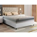 Ver imagem 1 de Conjunto Cama Box Espuma Oxford Verde Casal 138x188x67