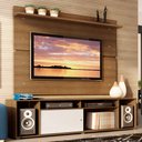 Ver imagem 5 de Rack e Painel para TV até 65" Cancun Rustic/Branco Madesa
