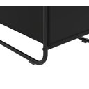 Ver imagem 7 de Estante com Porta Gaveta Criare Estilo Industrial Prateleiras Multiuso Escritório Alta Cor Preto