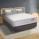 Ver imagem 3 de Cama Box e Colchão Protettore Casal (138x188) Molas Miralastic Pro Reconflex