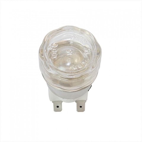 Kit Lâmpada com Protetor para Forno Embutir 220v - 20 Peças Branco 220v