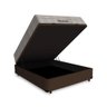 Cama Box Baú Airtech Casal + Colchão de Molas Ensacadas - Ortobom - Spring - 138x188x67cm - 2