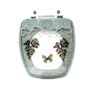 Assento Sanitário Decorada Thema Verde Água para Louça Incepa - 1