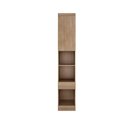 Ver imagem 1 de Guarda Roupa Modulado com Mesa de Cabeceira 100% Mdf Cumaru