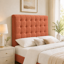 Ver imagem 4 de Cabeceira Ana Estofada Boucle p/ Cama Box Solteiro 90cm Quarto