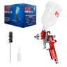 Mini Pistola Pintura Ar Direto Gravidade Pdr Pro-514 250ml Bico 1,0mm - 1