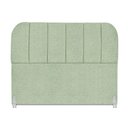 Ver imagem 3 de Cabeceira Cama Box Queen 160 Cm Estofada Revestida em Bouclé Luxo