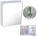 Ver imagem 1 de Armário Banheiro Espelheira Sobrepor Branco | 31,9x9,4x35,8cm | 01 Porta | Astra