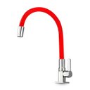Ver imagem 1 de Torneira Gourmet Aço Inox 304 Grande 58cm para Cozinha de Mesa - Bancada Pia Flexível Articulada 360