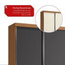 Ver imagem 6 de Roupeiros 4 Portas de Correr e 4 Gavetas Internas