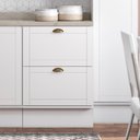 Ver imagem 2 de Balcão Milla Mdf 2 Gavetas Branco 60cm Carraro