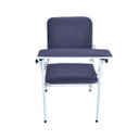 Ver imagem 2 de Cadeira Coleta Standard com Braço Frontal Azul Marinho