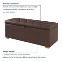 Ver imagem 6 de Puff Baú Cama 140cm Paris a Combinação de Elegância Yescasa