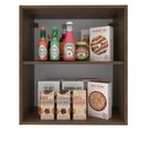 Ver imagem 5 de Armário Aéreo Glamy 60cm 1 Porta Rustic/Branco Madesa
