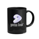 Ver imagem 2 de Caneca Preta Linux - Gentoo