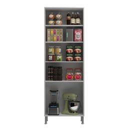 Paneleiro Duplo Modulado Com Vidro Fidelitá Viena 70cm 4 Portas - 2