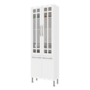 Ver imagem 2 de Paneleiro Duplo Modulado com Vidro Fidelitá Viena 70cm 4 Portas