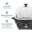 Ver imagem 2 de Elite Gourmet Cozedor de Ovos Elétrico 7 Ovos Cinza Escuro Bpa-free