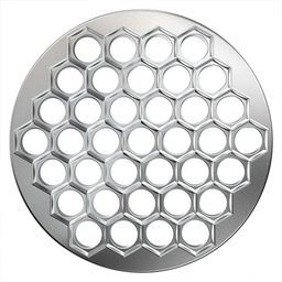Molde de Bolinhos de Ravioli Liga de Alumínio 25cm 37 Furos - 1