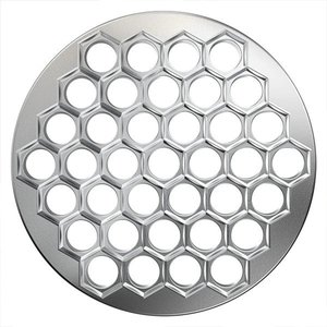 Molde de Bolinhos de Ravioli Liga de Alumínio 25cm 37 Furos