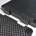 Ver imagem 6 de Estante Preta de Plástico Modular 4 Prateleiras Multiuso