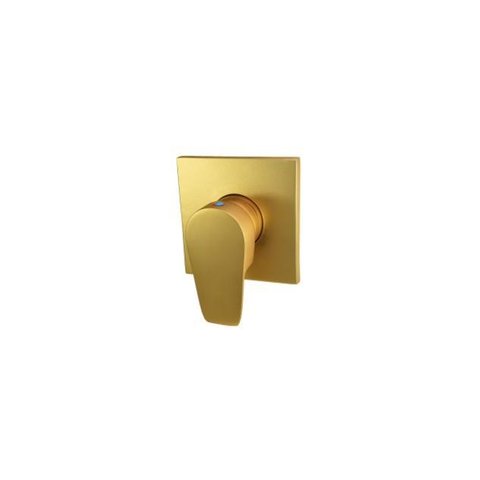 Acabamento Monocomando Chuveiro Base 1/2 Docol Dourado Fosco