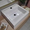 Ver imagem 3 de Gabinete para Banheiro com Cuba e Espelheira 80cm Mdf Rosa Dubai - On Móveis