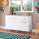 Ver imagem 2 de Balcão Multiuso de Cozinha 3 Portas 1 Gaveta Joy Decibal Móveis