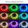 Fita Led Colorida Rolo 5m Led Resistente Água+controle+fonte - 3
