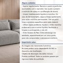 Ver imagem 5 de Sofá Orgânico Retrátil 4 Lugares 270cm Base Madeira Maciça Oxford