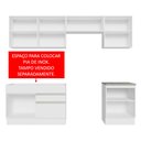 Ver imagem 6 de Armário de Cozinha Completa 260cm Branco Glamy Madesa 04