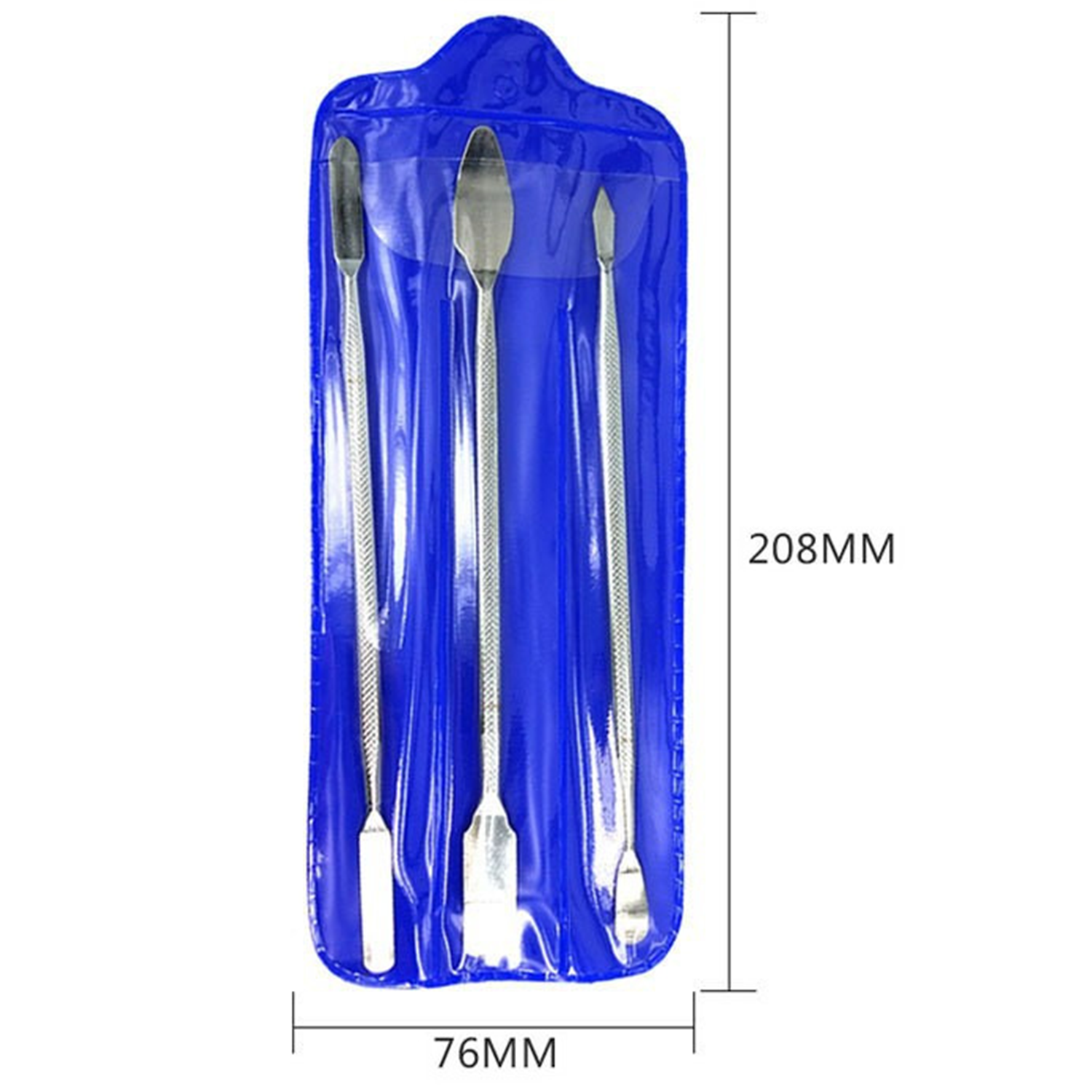 Kit 10pc 1 Tapete + 6 Pinças Antiestatica + 3 Espátulas Inox - 6