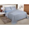 Jogo de Cama Casal 3 Peças (138) com Elastico 70% Algodao 30% Poliester - Encanto:9 - 1