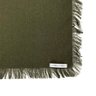 Trilho de Mesa Linho Verde Militar Franja 160 x 45 cm - 2