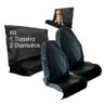 Kit Capa Banco Provisória Carro 2 pc Dianteiro/ 1 pc Traseiro Praia Pet Manutenção Rural Universal G - 1
